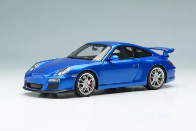 Make Up EM602I 1/43 Porsche 911 997.2 GT3 2010 Blue Model Car EIDOLON LIMITED • $364.50