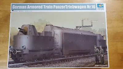 1/35 Scale - German Armored Train PanzerTriebwagen Nr.16 - Trumpeter # 00223 • $92.50