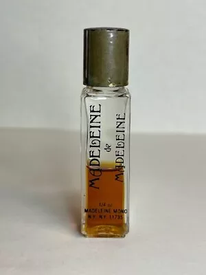 Vintage Madeleine De Madeleine Mono 1/4 Oz Pure Quality Perfume Rare 40% Full • $29.95