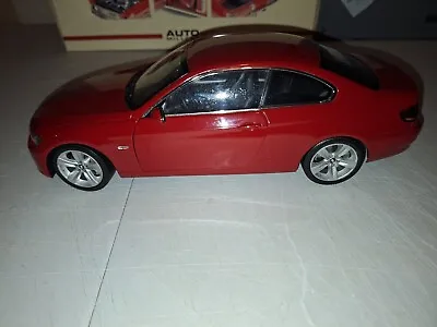 Kyosho BMW 3 Series Coupe E92 Crimson Red 1/18 Scale Diecast Dealer Edition • $129.99