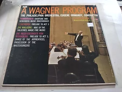 Eugene Ormandy - A Wagner Program VG++ 1950's Reissue Mono Columbia LP Record • $6.99