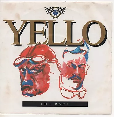 YELLO The Race(video Mix)*(sporting Mix)/another Race 1988 UK MERCURY 7  PS 45 • £4.95