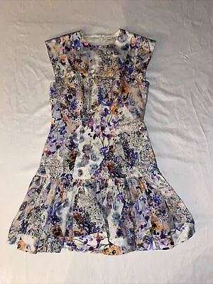 Zimmerman Sleeveless Flounce Mini Dress - Size 1 • $280