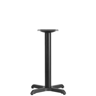 Carnegy Avenue Dining Table Base 22  X 28.5  Pedestal Cast Iron/Metal Black • $86.58