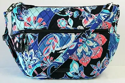 Vera Bradley Go Ahead Convertible Crossbody Shoulder Bag Lotus Flower Swirl • $45