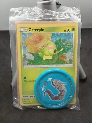 Caterpie 1/12 Holo McDonald's Promo Pokemon Sealed With Onix Coin • $10