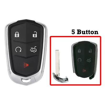 Remote Key Fob Shell Case For Cadillac ATS CT6 CTS XTS 2014 2015 2016 HYQ2AB • $9.25