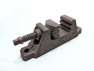 Vtg Milling Machining Vise Steel Stock Holding Jaws • $60