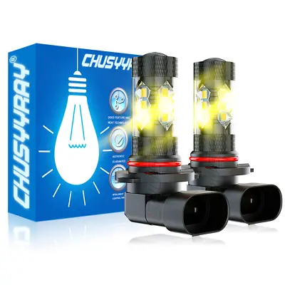 2x NEW 9005/9006 3000K Golden Yellow High Power COB LED Fog Lights Driving Bulb • $9.99