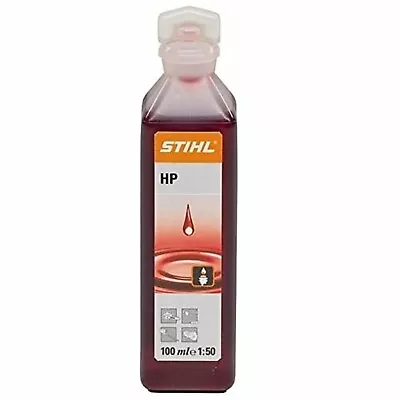 Genuine Stihl 1 Litre 2 Stroke Oil Petrol Mixing Bottle & 100ml HP 2 Stroke Oil • £14.40