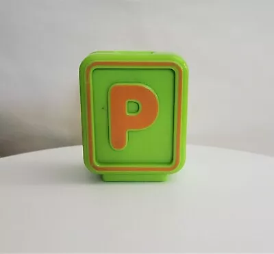 Vtech Alphabet Blocks Sit To Stand Train Replacement Block P / Pail • $8.97