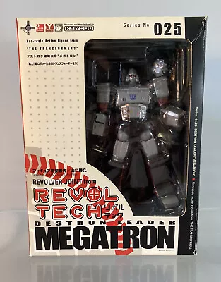 Transformers Revoltech Megatron Figure G1 Destron Leader No. 025 Open Complete • $56.48