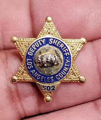 Vintage Obsolete Los Angeles County Deputy Sheriff Pin • $49.99