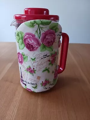 Cafetiere Cosy Coffee Pot Cosy Cafetiere Cosy Handmade Paris Pink • £4.50