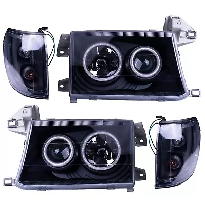 HEAD LIGHT LAMP (LED ANGEL EYES) For TOYOTA HILUX SURF 180 185 4RUNNER 1995-2002 • $412.07