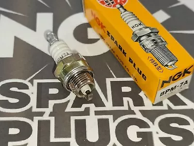 NGK BPM7A Spark Plug. Fits Jonsereds Husqvarna & Stihl Chainsaws. BEST UK PRICE • £3.25