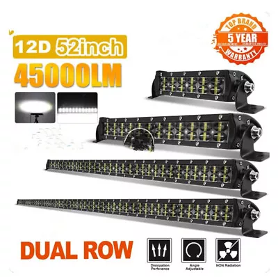 8-52 Inch Off Road LED Bar 12V 24V Combo 36W 72W 120W LED Light Bar/Work Light • $50.75