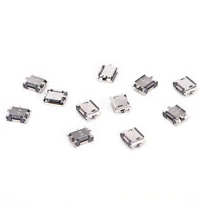 Micro USB 5pin B Type Female Connector For Connector 5 Pin Charging Socket NASW_ • $6.58