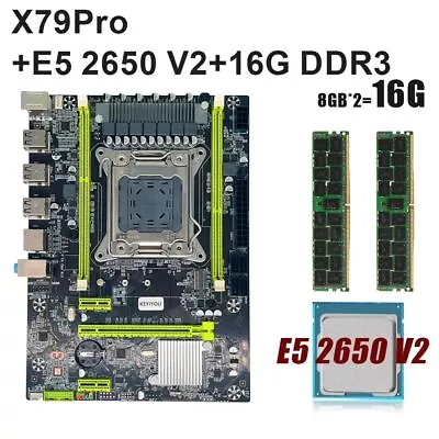 With Xeon E5 2650 V2 Processor X79Pro Motherboard  Supporting Servers • $78.82