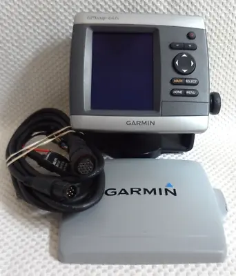 GARMIN GPSMAP 441S CHART PLOTTER FISHFINDER MARINE GPS DISPLAY W PWR MOUNT COVER • $289.99