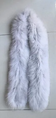£25 • Buy NEW Light Grey Fox Fur Stole/Scarf - One Size/59cm