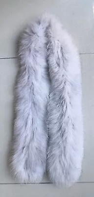 £25 • Buy NEW Light Grey Fox Fur Stole/Scarf - One Size/59cm
