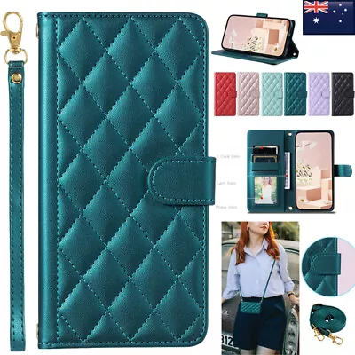 For OPPO A16 A17 A18 A57 A38 A58 A78 A79 A98 Case Leather Strap Shockproof Cover • $14.69
