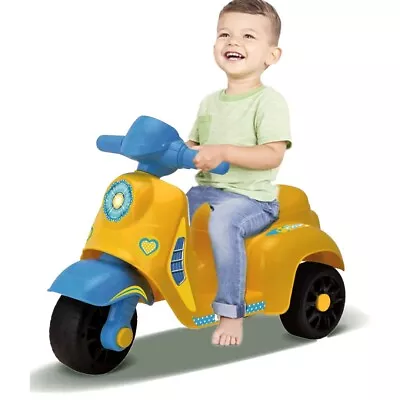 Kids Scooter 3 Wheel Ride-on Push Car With Ergonomic Chair And Anti-Slip Wheels • £22.49