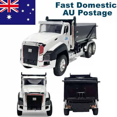 1:50 Pull Back Dump Engineering Truck Model Car Diecast Kids Toy Vehicle Gift • $15.99