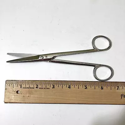 V Mueller #14 Blunt End Scissors 6.75  Dissecting Stainless Steel Germany • $23.97