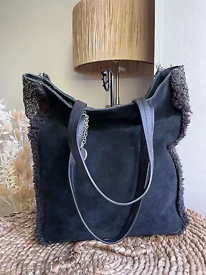 UGG Australia Genuine Suede Leather Tote Bag Handbag • £65