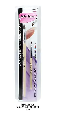 Mia Secret Acrylic Nail Art Brush Set #4 (ANB-4OR) • $9.99