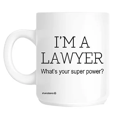 Lawyer Funny Gift Mug Shan396 • £9.72