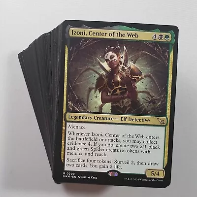 MTG MKM Commander Izoni Center Of The Web EDH Deck • $19.99