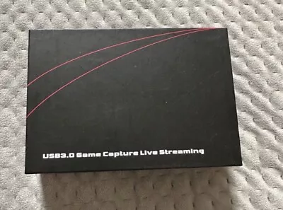 USB 3.0 HDMI Video Capture Card 1080P 60fps Game Video Record Live Streaming • £30