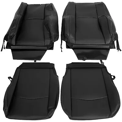 For 09-18 Dodge Ram 1500 Seats Covers 2500 3500 Driver Passenger Top Bottom • $157.99