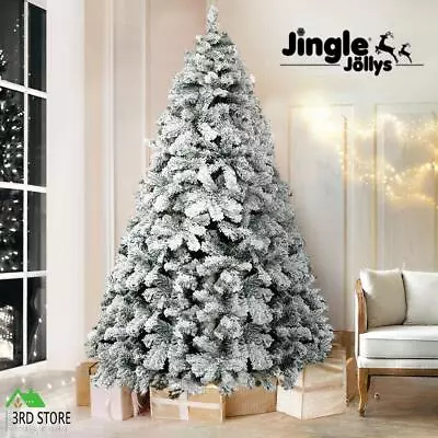 Jingle Jollys Snowy Christmas Tree 2.1M 7FT Xmas Decorations 859 Tips • $90