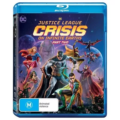 Justice League - Crisis On Infinite Earths - Part 2 Blu-Ray : NEW • $24.99