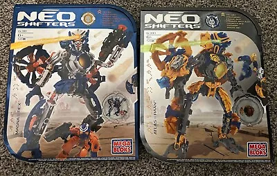 Neo Shifters Mega Blocks Lot 6310 Atlas Raan & 6311 Magna Rex - Open Box • $59.99