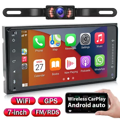 $169.69 • Buy For Toyota Android 12.0 Car Head Unit Radio GPS WiFi Apple CarPlay Auto Stereo