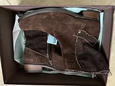 Miss Sixty Leather Boots For Men Brown size 44(10.5) Brand New In The Box • $69.99