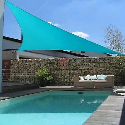  Sun Shade Sail Triangle Canopy Cover UV Block Sunshade Yard Deck Patio Outdoor • $16.99