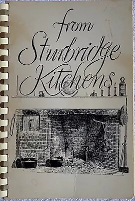 Favorite Recipes From Sturbridge Kitchens Cookbook Massachusetts 8th Print 1967 • $17.95