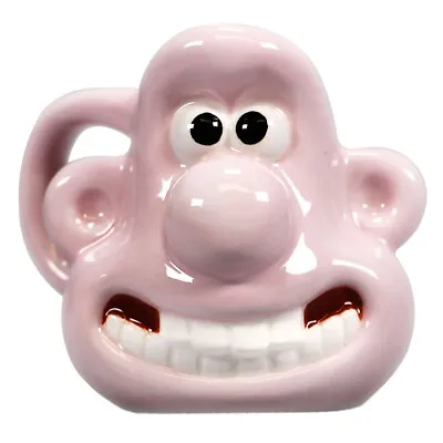 Wallace And Gromit Mug Mini Head Shaped Ceramic Official Licensed Aardman • £11.49