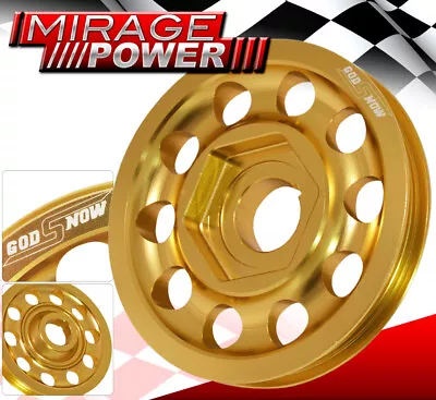 For Honda Acura B-Series B16 B18 B20 Motor Single Belt Crank Pulley • $42.99