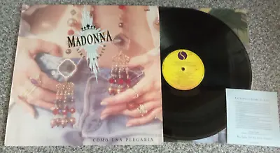 MADONNA PROMO - Like A Prayer - Argentina Vinyl  LP - Written In Spanish So Rare • $252.59
