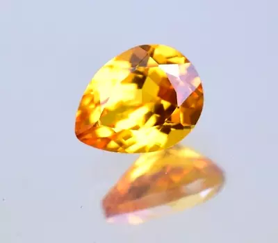 3.50 Ct Natural Mandarin Orange Spessartite Garnet Namibia Gemstone Certified • $21.24