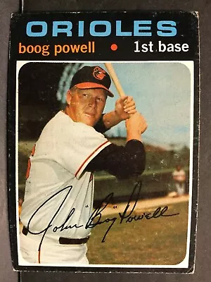 1971 Topps Baseball #700 Boog Powell Baltimore Orioles Card Sku103 • $17.99