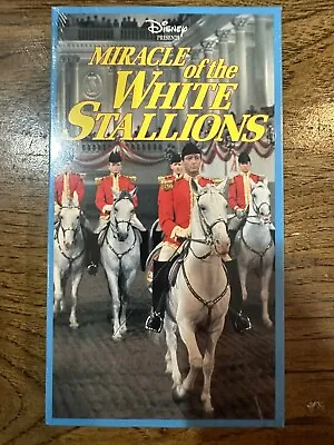 Miracle Of The White Stallions VHS Walt Disney Home Video Brand New SEALED • $3.25