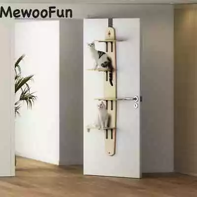 Mewoofun Easy Assembly Pet Climbing Frame Cat Climbing Tree Tower Scratchers • $109.99